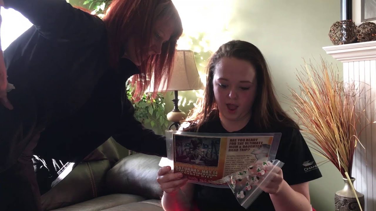 Justin Bieber Ticket Surprises Our Daughter on Christmas Day