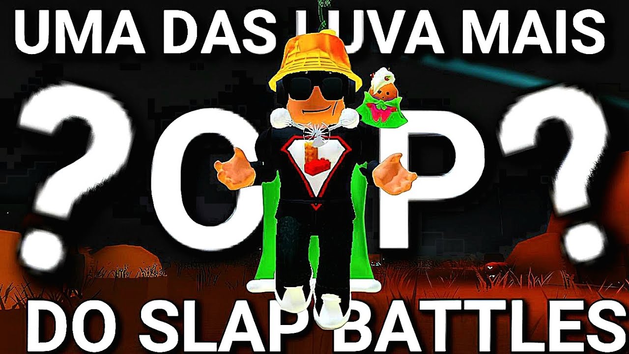 Fiz TESTES com uma das LUVAS mais OP do SLAP BATTLES...