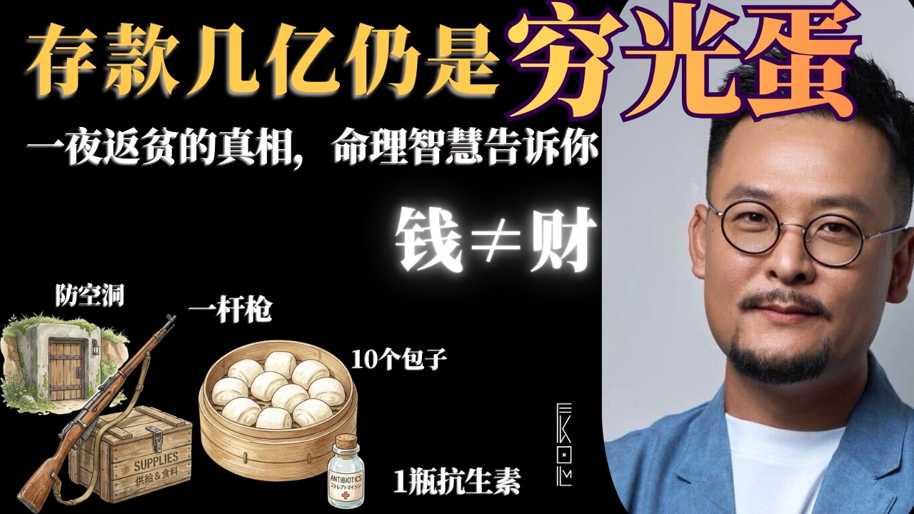 拥有1个亿就叫财富？揭秘八字“我克为财”的3个真相，不然注定返贫！ | 八字 | 命理 | 返贫 | 财 | 偏财 | 乱世生存| 财富自由的真相 | 存钱还是买房|什么样的八字有财|怎么守住财富