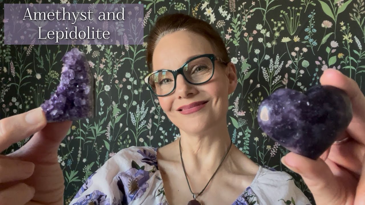 Reducing Stress with Amethyst and Lepidolite