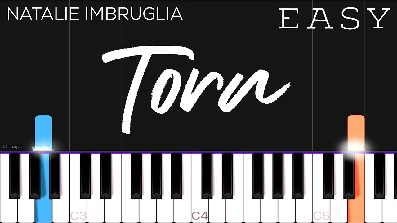 Natalie Imbruglia - Torn | EASY Piano Tutorial