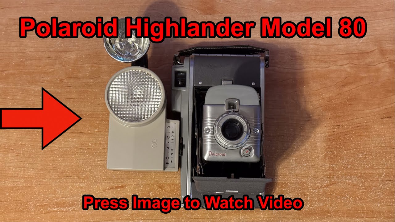 Camera – Polaroid Highlander Model 80