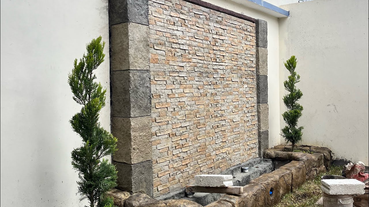 Muro llorón, #soloenevergreenjardineria #2023 #aprendeencasa #ideascreativas