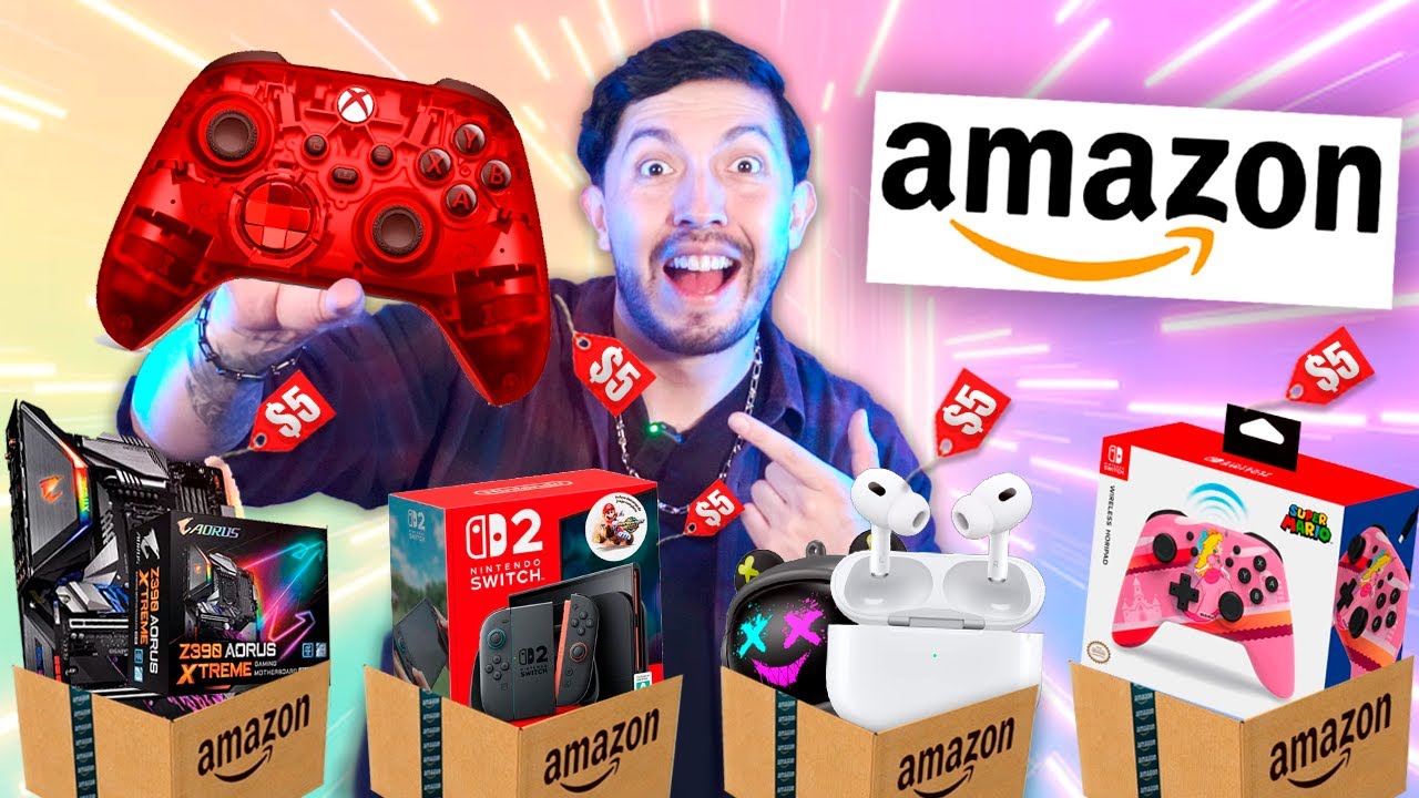 COMPRÉ TODAS LAS CAJAS MISTERIOSAS GAMER DE AMAZON DEVOLUCIONES... ME ESTAFARON?