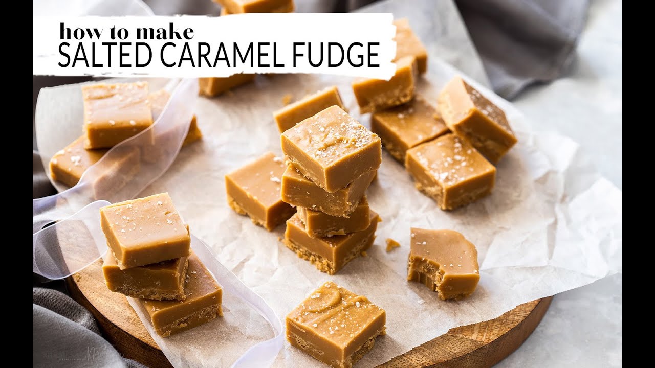 Salted Caramel Fudge