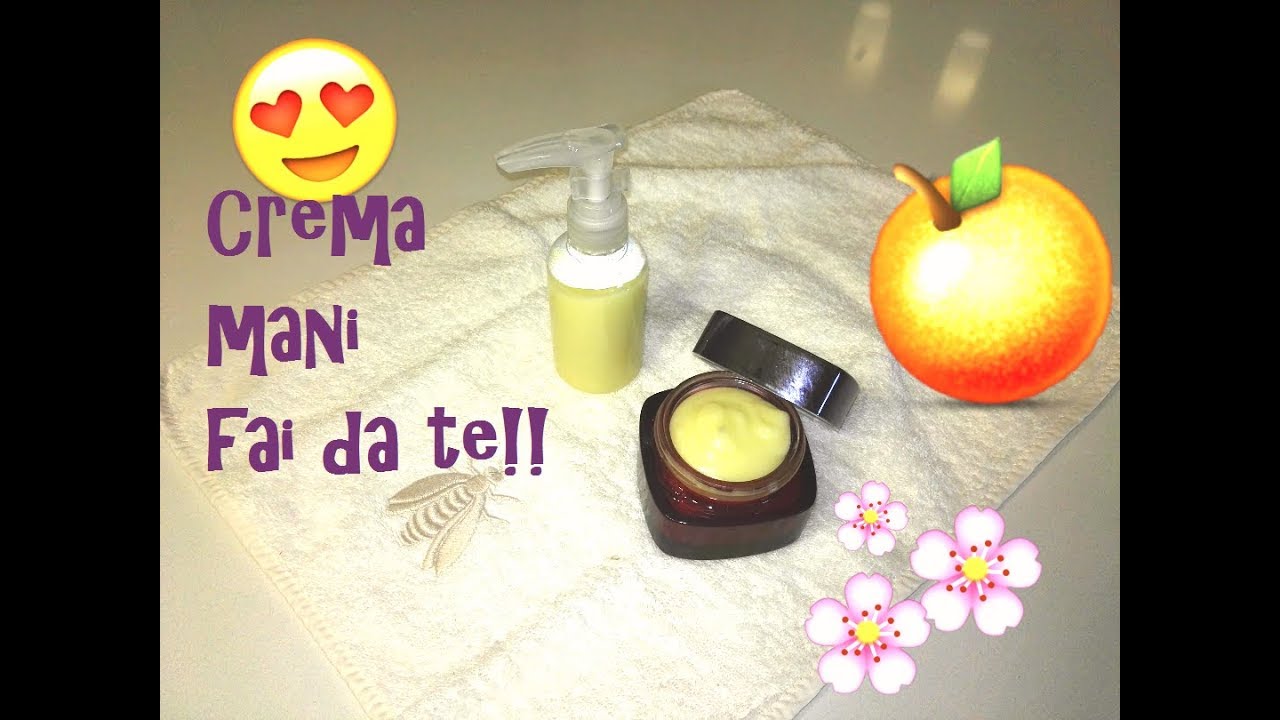 CREMA MANI AROMATIZZATA ALL'ARANCIA FAI DA TE! | BABYALI