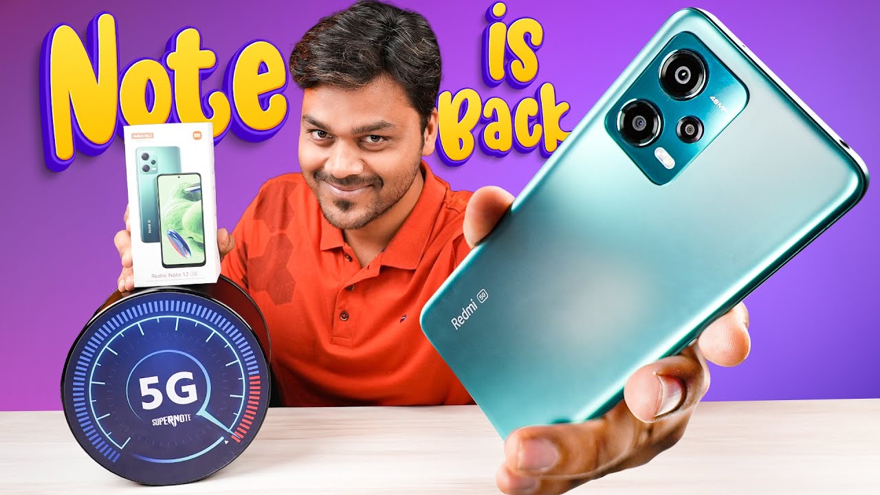 Redmi Note 12 5G Indian Unit Unboxing & First Impressions 🔥 புதுசா என்ன இருக்கு  ?