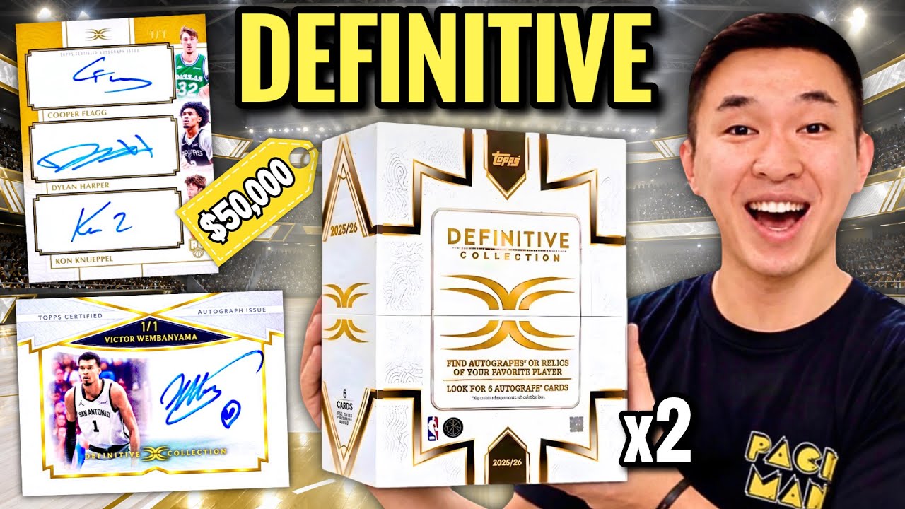 I opened a $50,000 CASE of the new 2025-26 Topps Definitive Basketball Hobby Boxes (INSANE)! 😱🔥