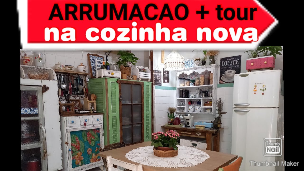 ORGANIZANDO A COZINHA NOVA+TOUR NA COZINHA🥰