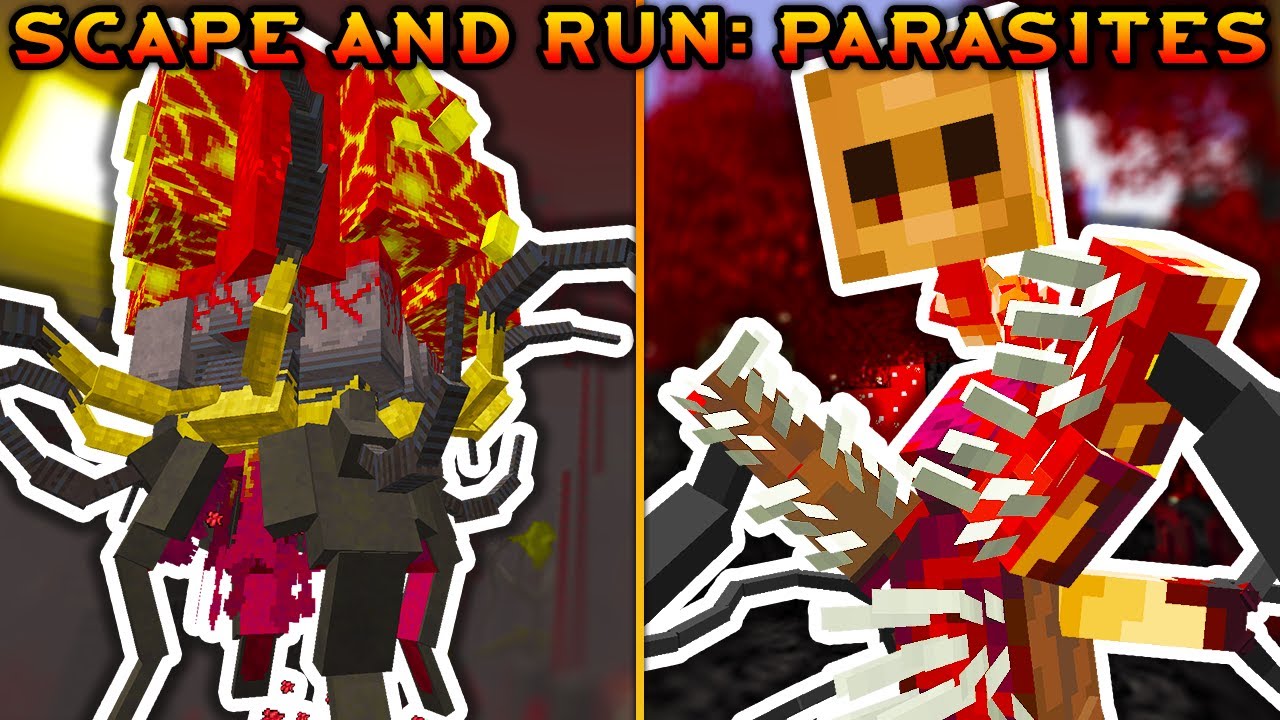 Scape and Run Parasites Update! (SRP 1.9.2 - 1.9.8) | Minecraft Mod Showcase