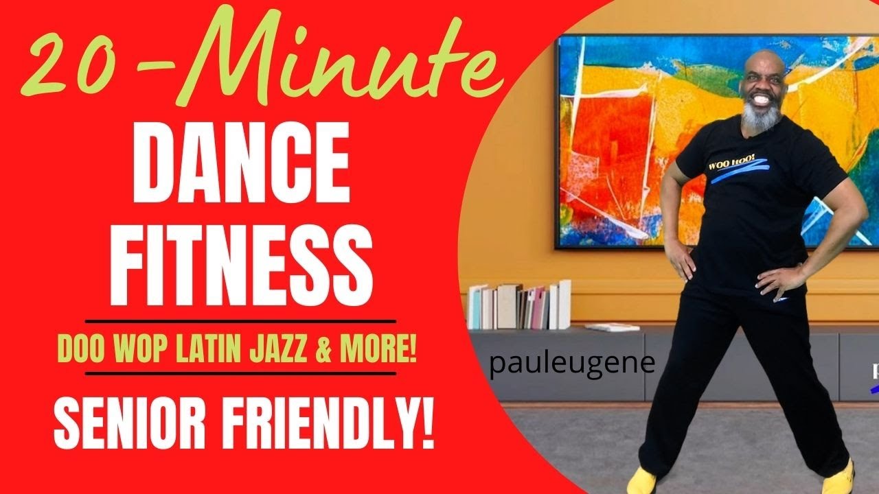 20 Minute Dance Fitness Workout | Low Impact Fun Moves | Doo Wop Motown Latin Jazz | Senior Friendly