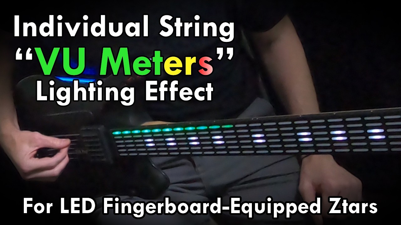 VU Meter Lighting Effect for LED-Equipped Ztars