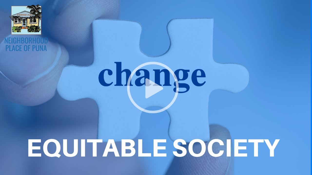 Creating an Equitable Society