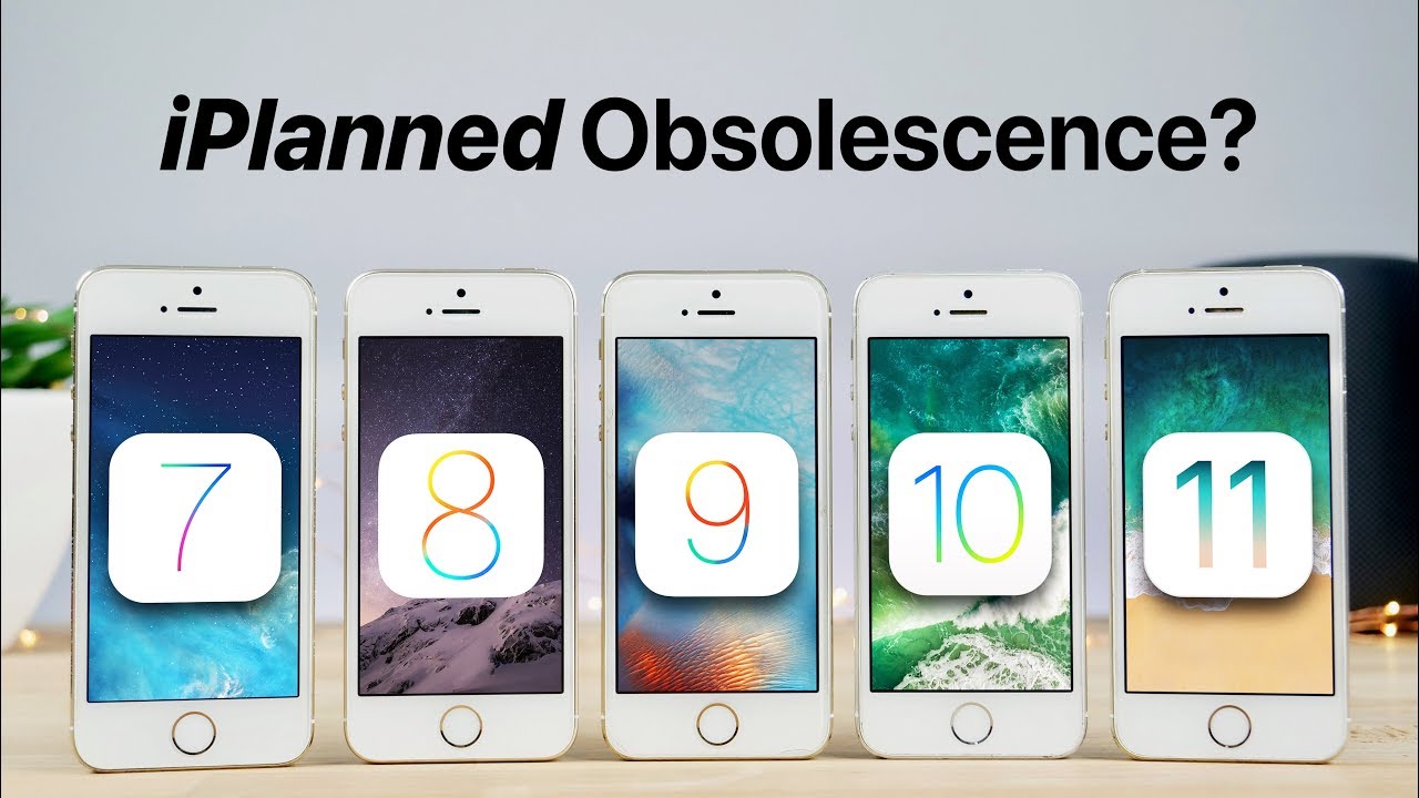 iOS 7 vs 8 vs 9 vs 10 vs 11 on iPhone 5S Speed Test!