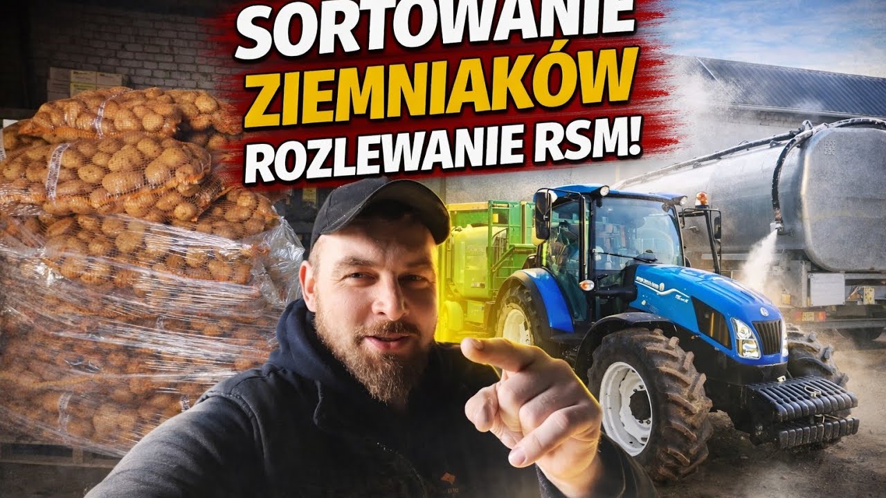 Pokarze wam jak sortuje ziemniaki. Pierwszy azot w 2026...
