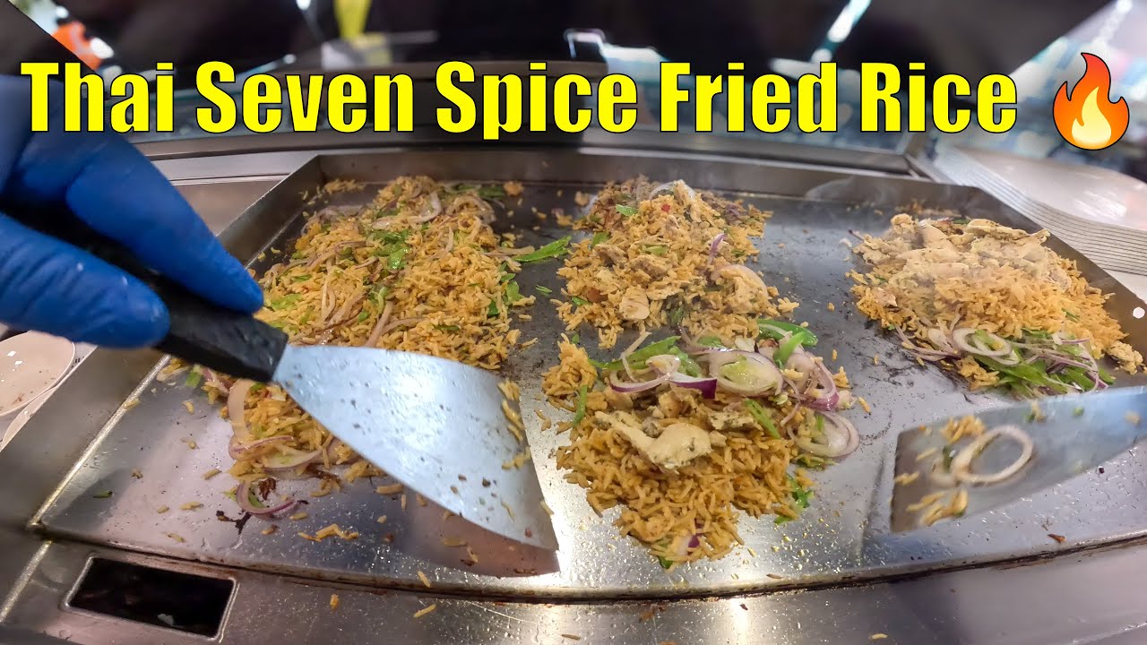 Thai Seven Spice Fried Rice with the Day’s Roasts 👌😊👍