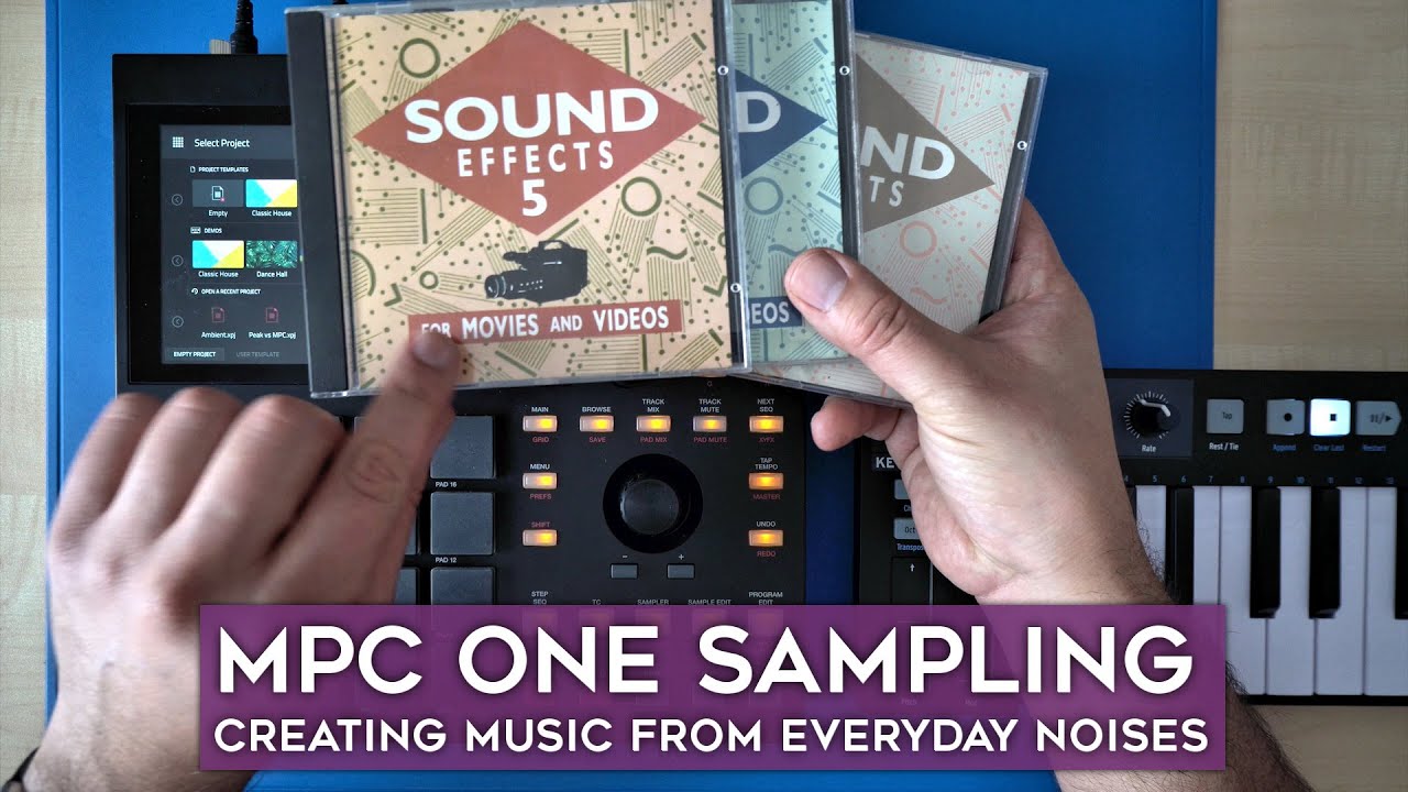 AKAI MPC One: Creating music from everyday noises with sample keygroups