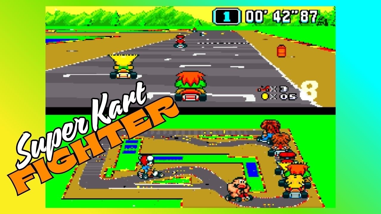 Hyper Street Kart - Mario Kart con Street Fighter!