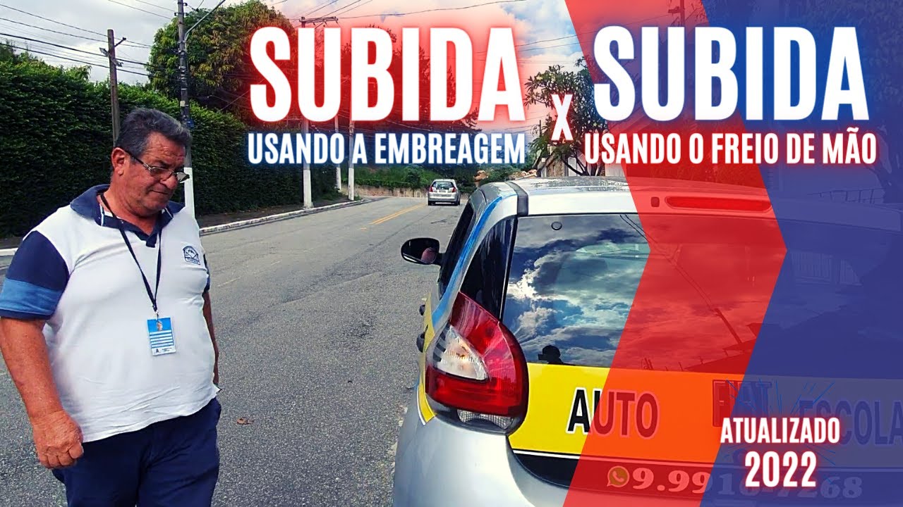 SUBIDA - Freio de Mão ou Embreagem - Qual melhor Opção?