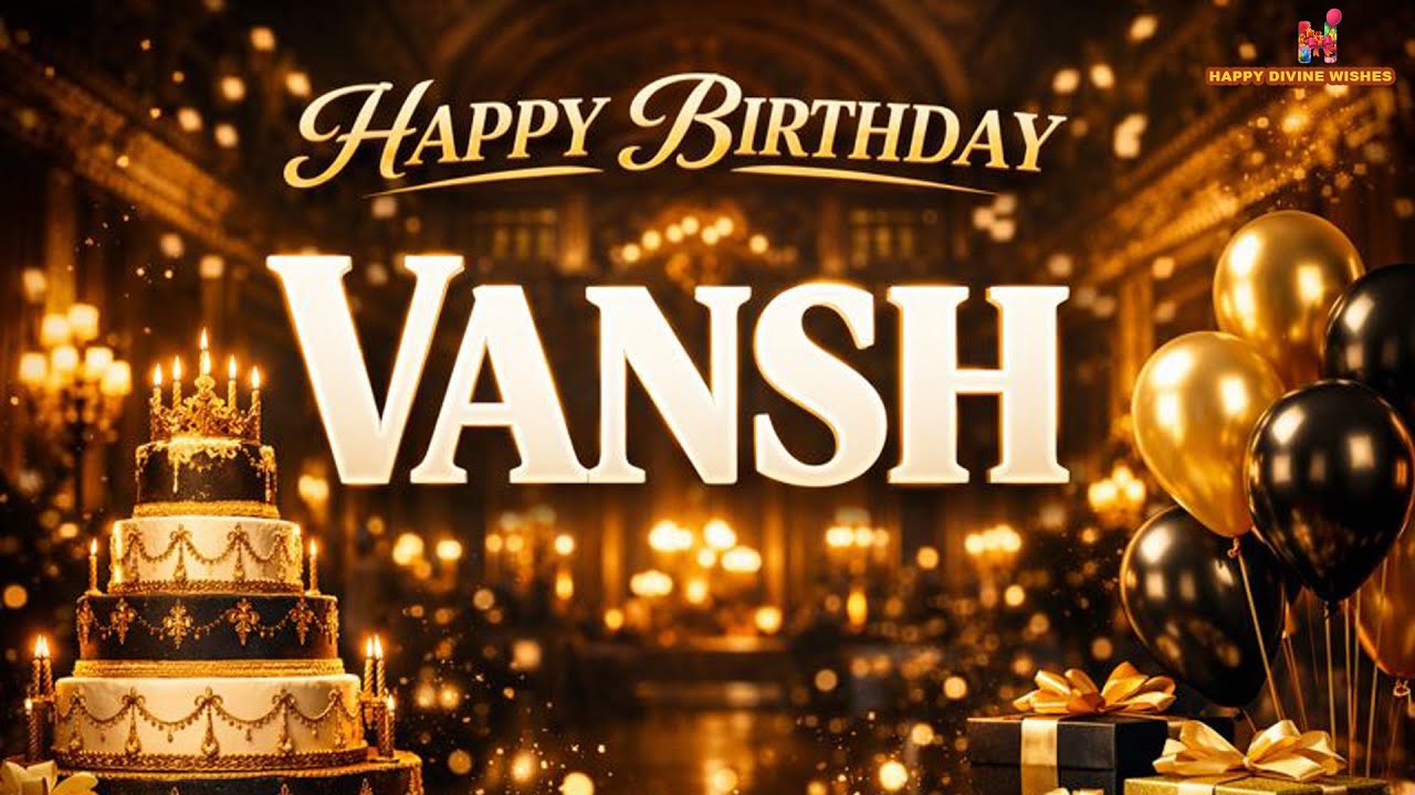 Vansh Birthday Song  | Happy Birthday Vansh |  Vansh Birthday Song