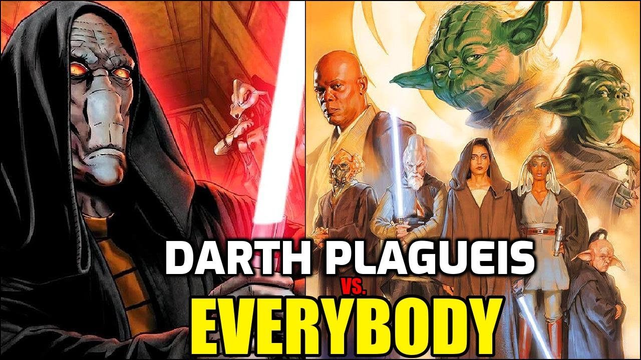 Darth Plagueis vs. EVERY Jedi Master on the Council (How Far Would He Get?)