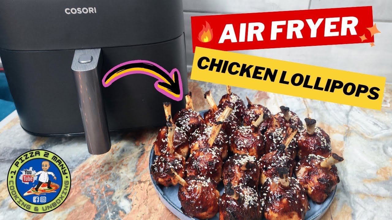 Air Fryer Chicken Lollipops| The Ultimate Party Appetizer!