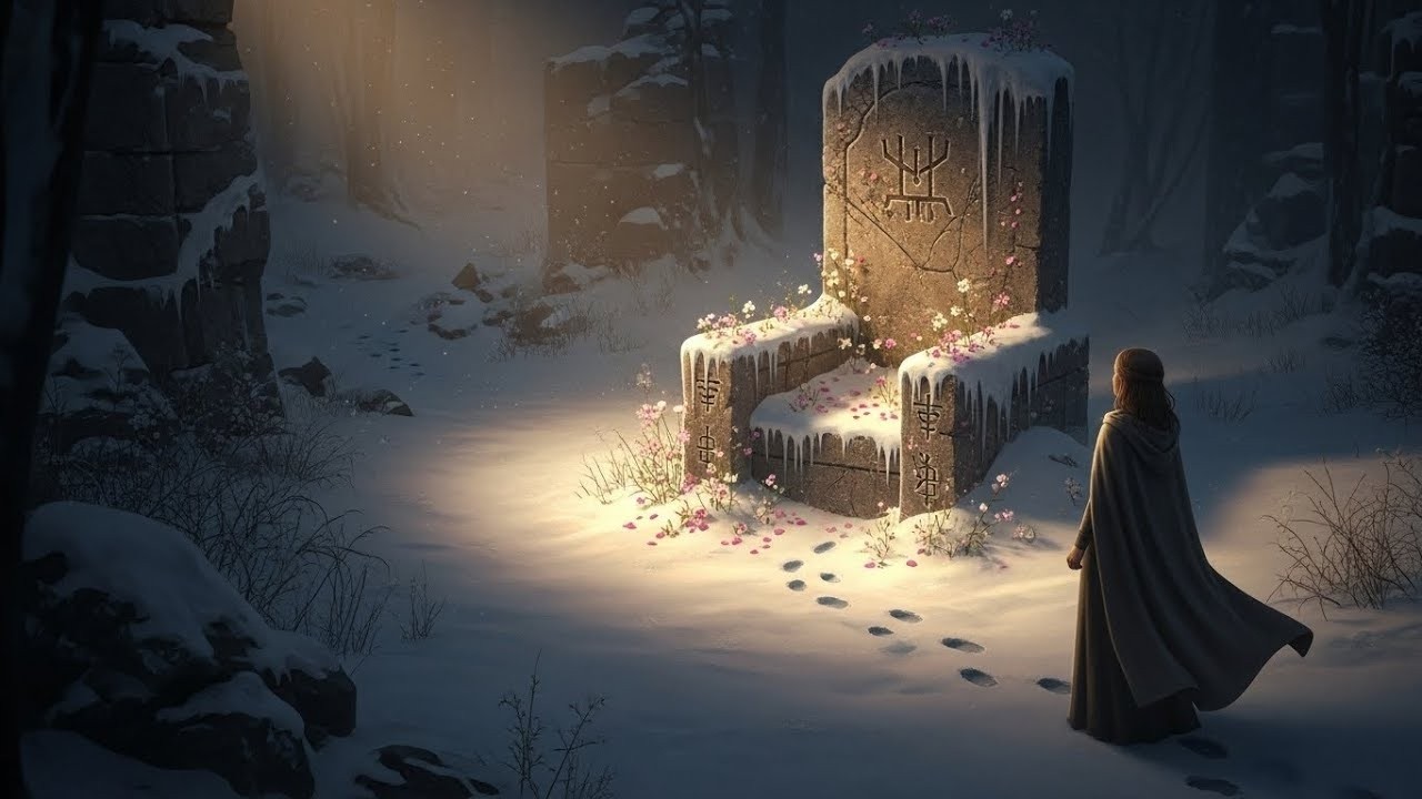 She Followed the Trail of the Forgotten King   And Found a Throne Covered in Snow and Flowers