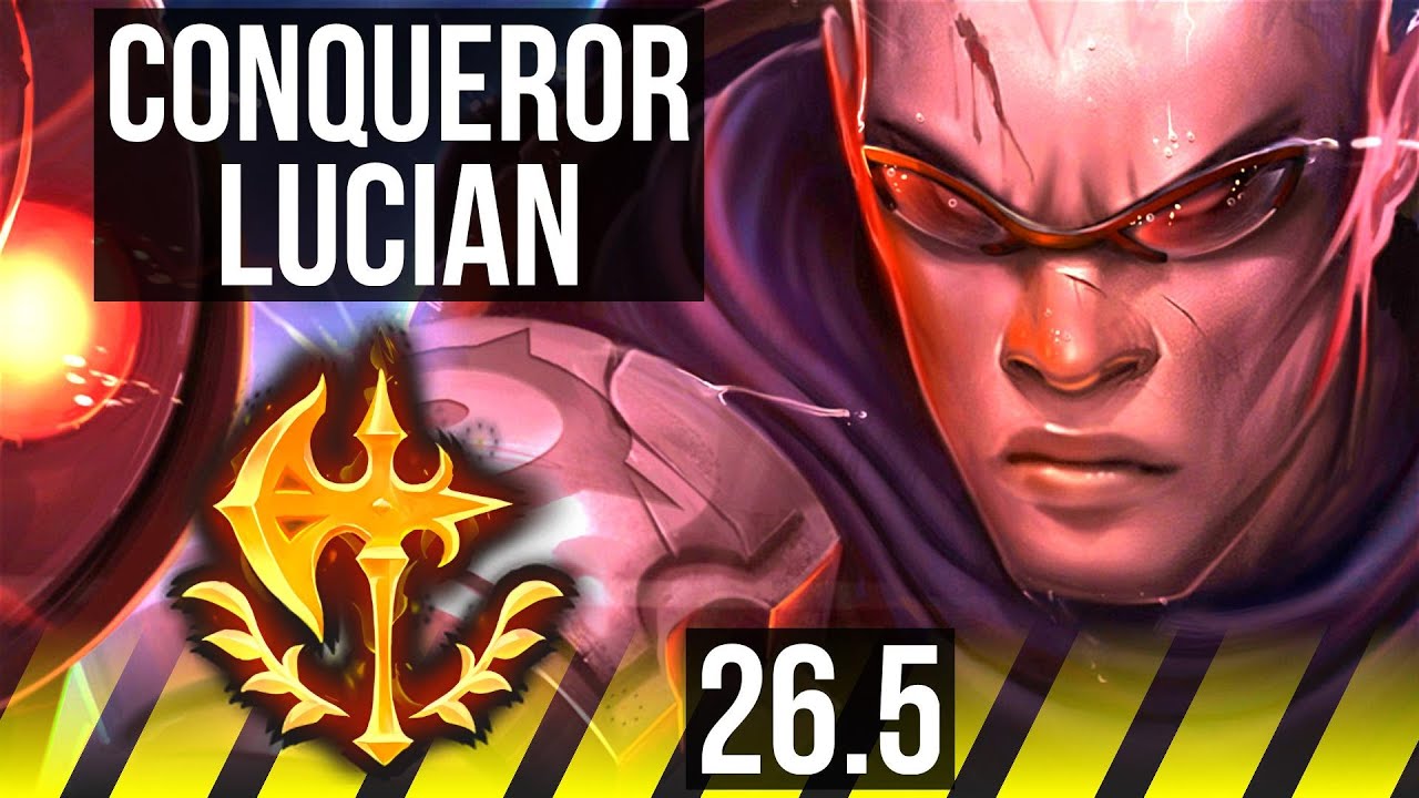 LUCIAN & Janna vs KATARINA & Nautilus (ADC) | Conqueror, 5k gold comeback | EUW Master | 26.5