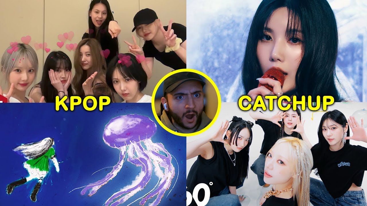 GFRIEND 'Always', KWON EUNBI 'Snowfall', HUH YUNJIN 'Jellyfish' & KANDIS 'Playground' | REACTION