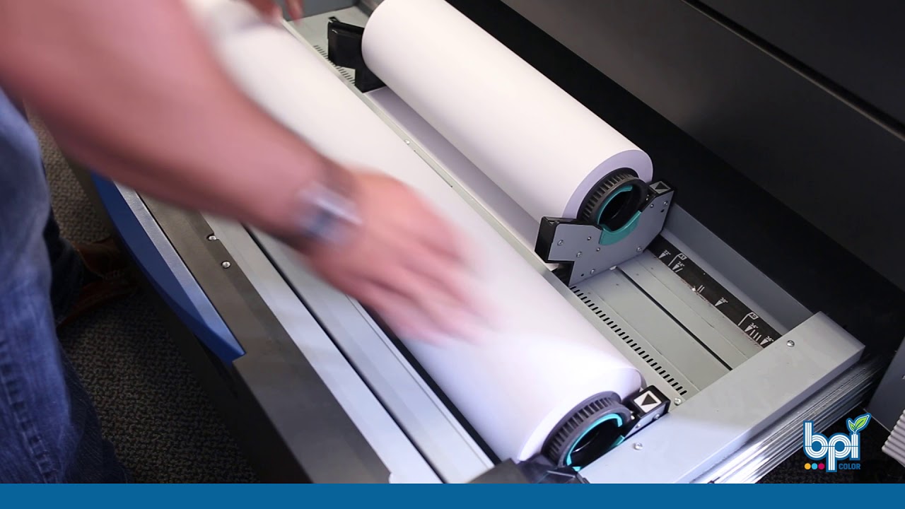 BPI Color -  KIP 800 Load Paper
