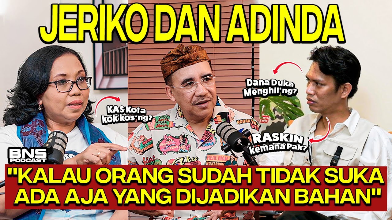 TERB0NGKAR ! Jefri Riwu Kore dan Adinda Lebu Raya Menjawab Semua disini - Baomong Nonstop Podcast