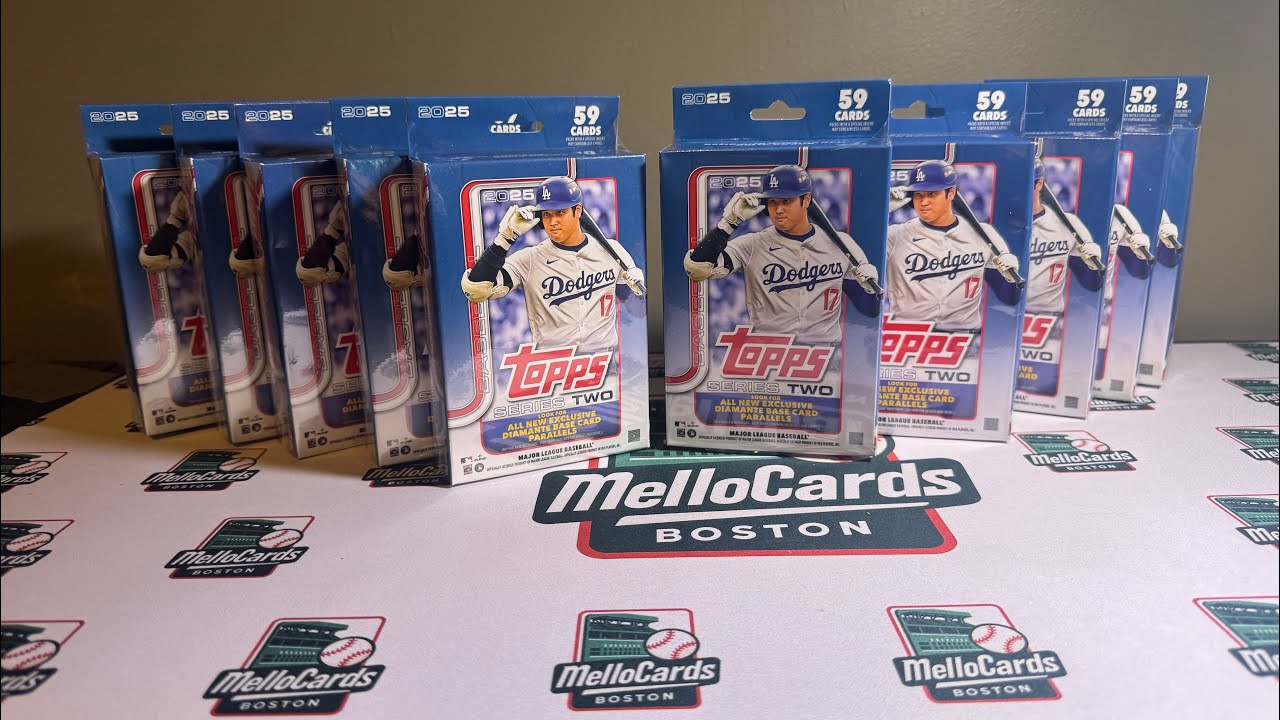 HFA, Golden Mirror, & MORE! Opening (10) LOADED Hanger Boxes of 2025 Topps Series 2 Baseball!