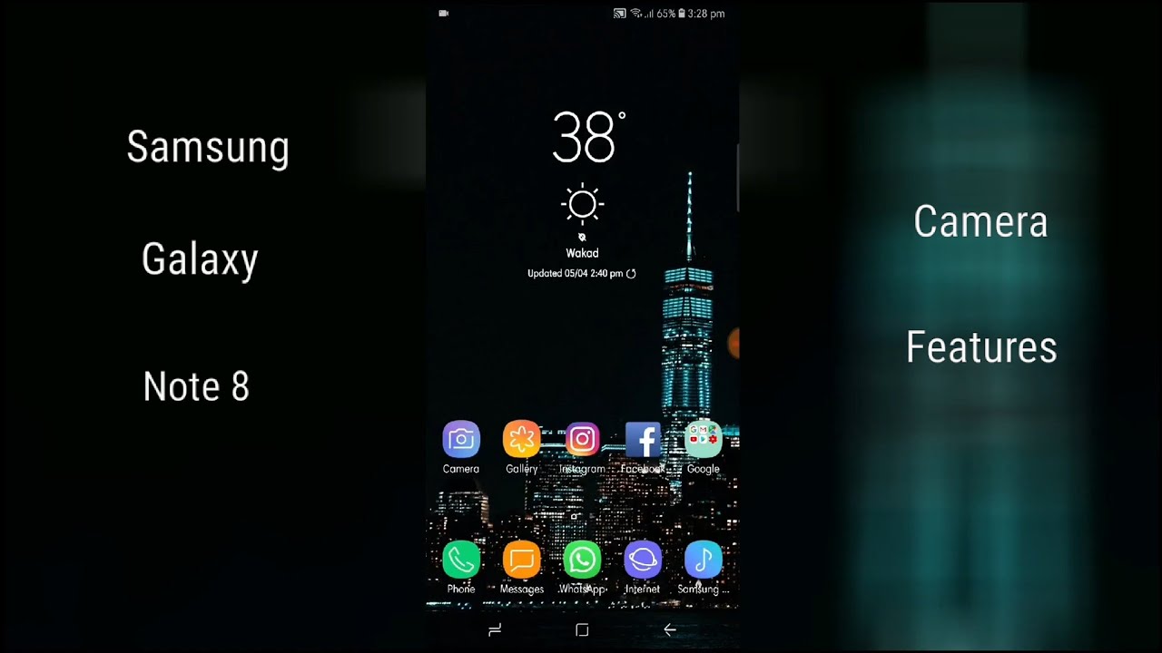Samsung Galaxy Note 8 camera features and pro mode controls explained