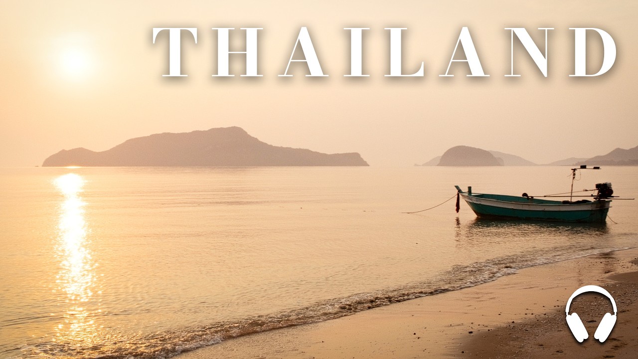 Thailand Beach Walk (No Talking) | Sam Roi Yot & Crushed Shells