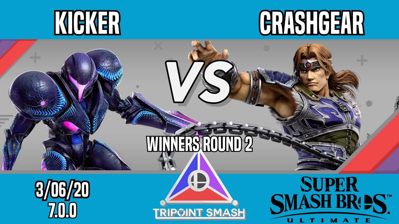 Tripoint 100 - Winners Round 2 - Kicker(Dark Samus) Vs. Crashgear(Simon)
