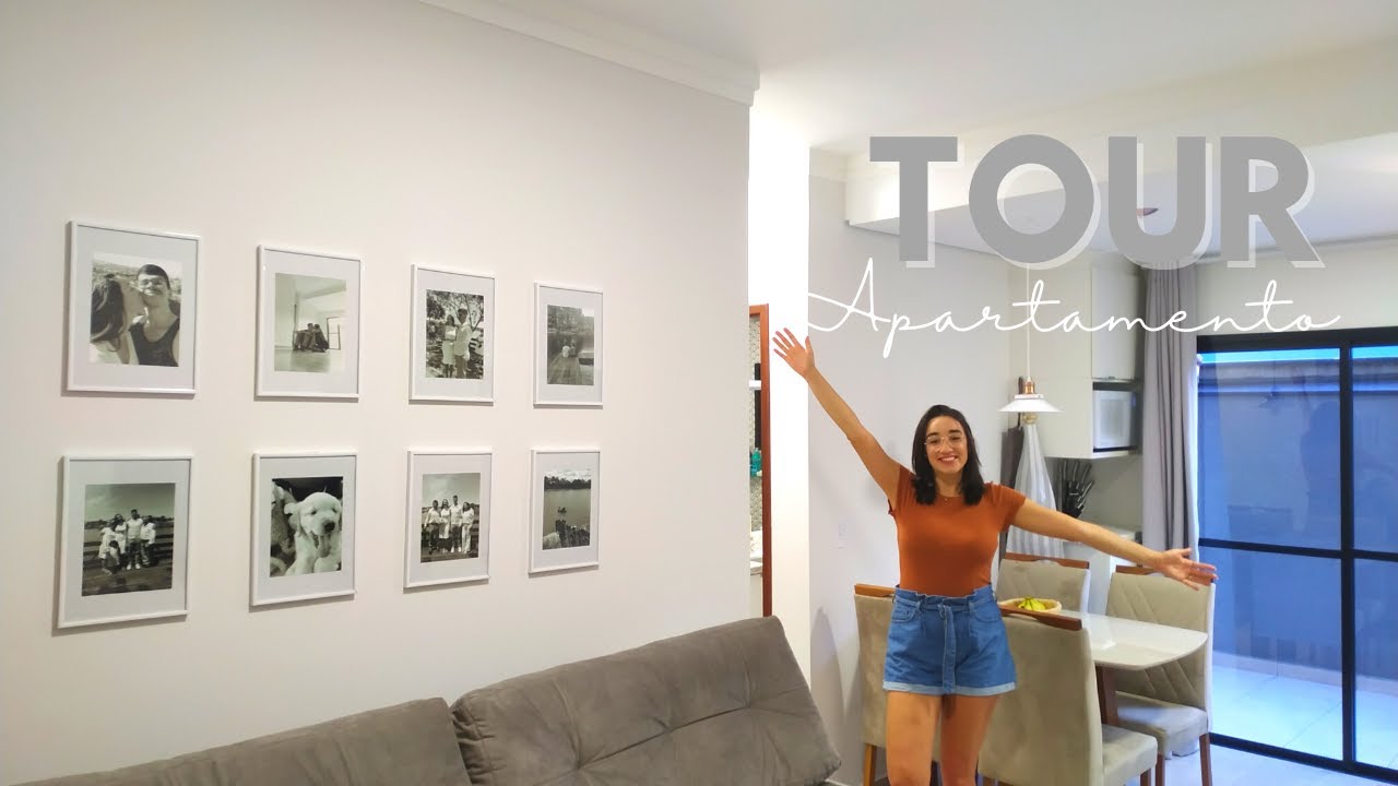 Tour pelo meu APARTAMENTO de 43 m² | Karoline Bertucci.