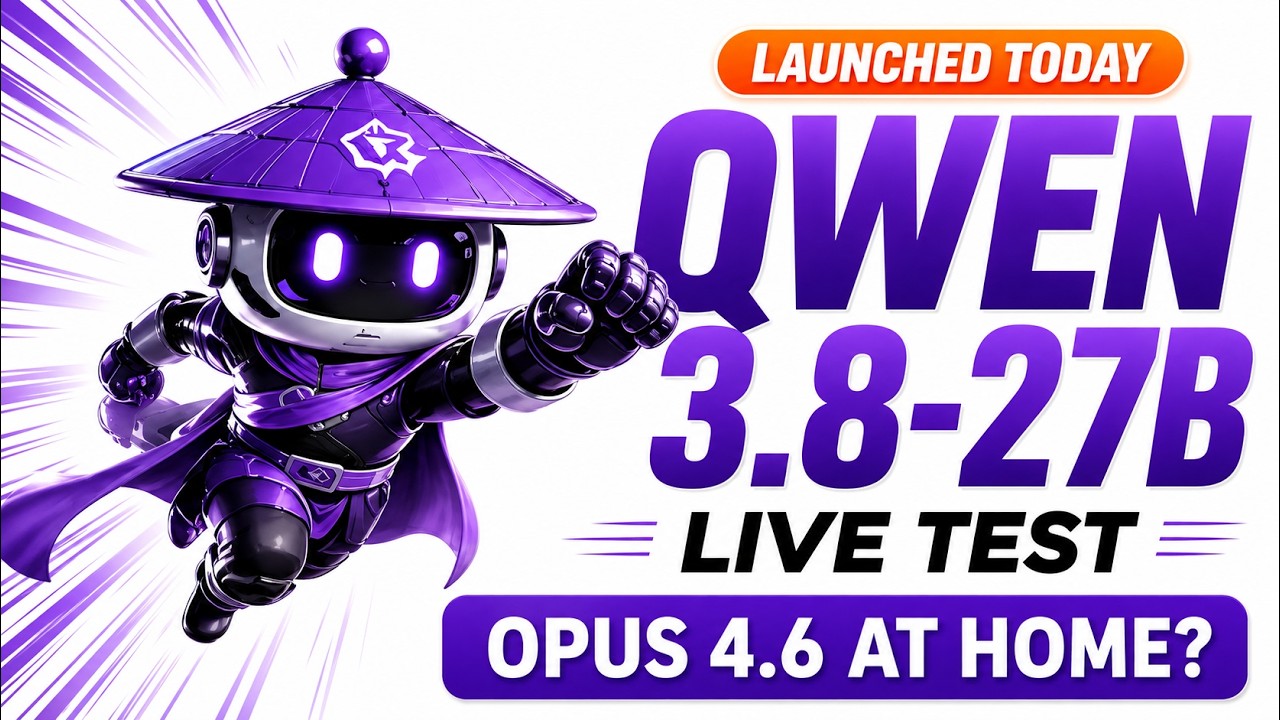 Запуск Qwen3.8-27B сегодня: первый реальный тест