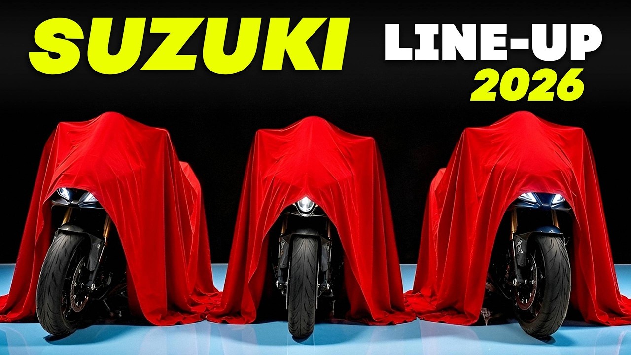 Suzuki's 2026 Attack | 5 New Bikes You Can't Miss in India!⚡