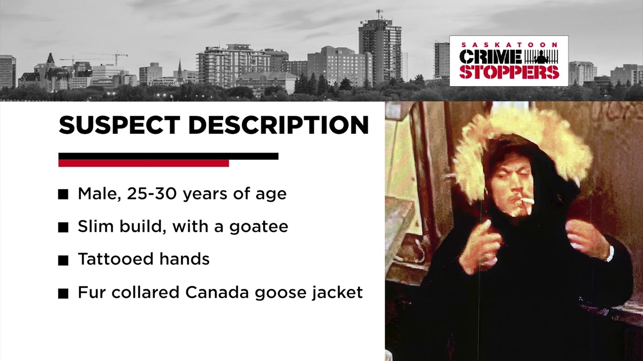 Saskatoon Crime Stoppers Arson Nov 29 2024 300bk of av R south