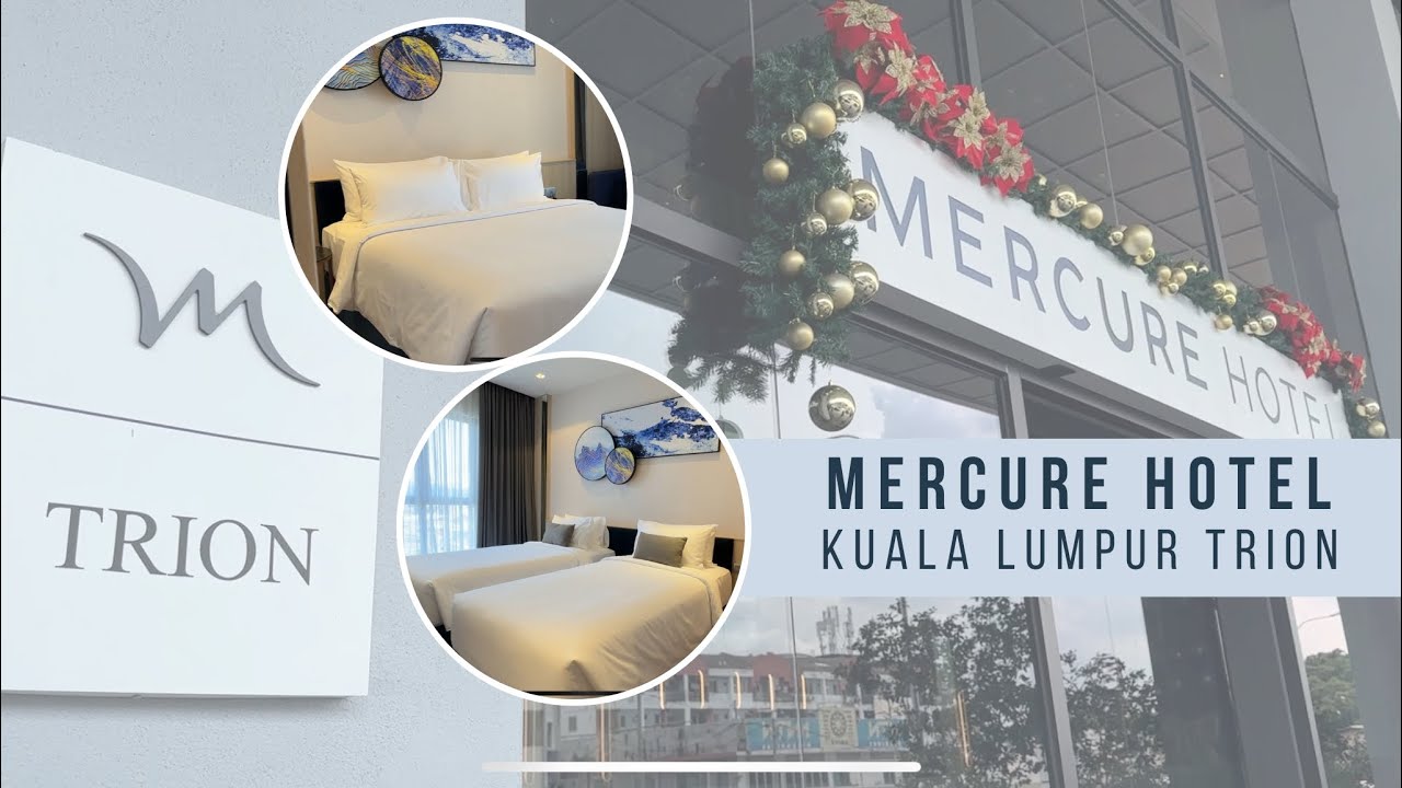 Mercure Kuala Lumpur Trion | Family Suite I 2 Single bed + King's Bed #KLHotel #bathtub #hotelreview