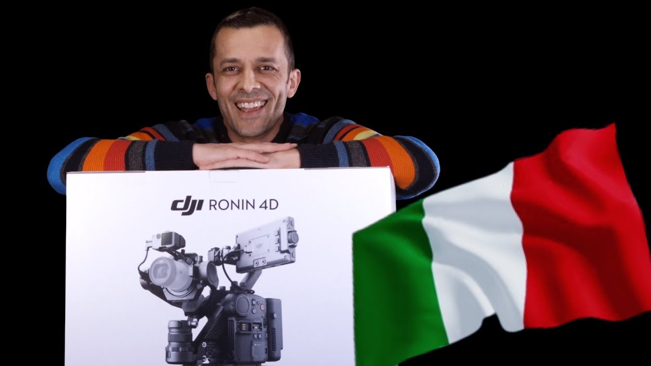 Dji Ronin 4d ITA Unboxing