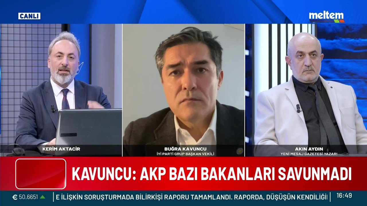 Meltem TV'de gündeme ilişkin değerlendirmelerde bulunuyorum.