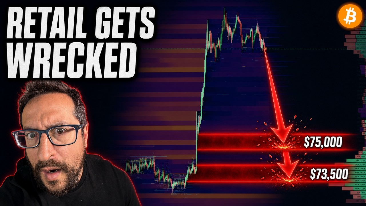 Bitcoin: Retail Is About To Get Wrecked At $76K