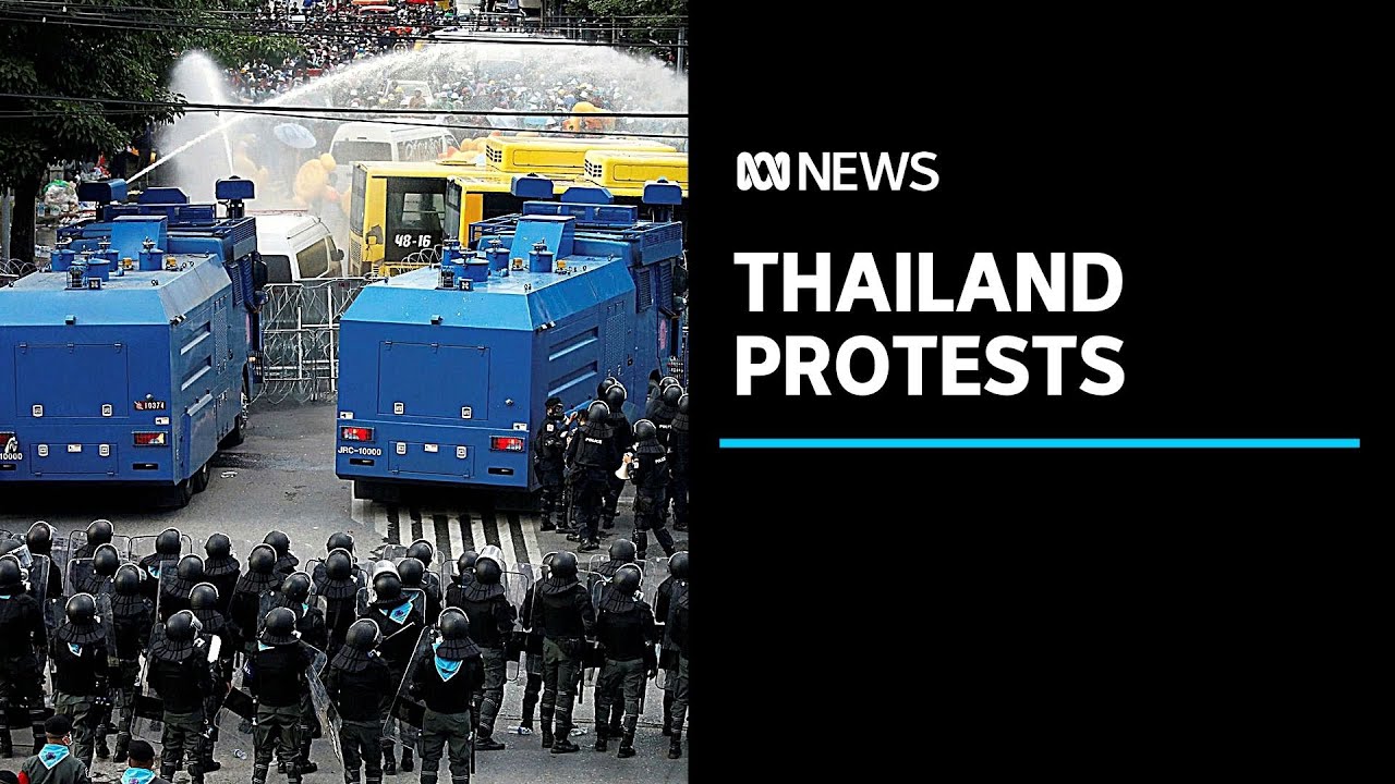 Violent protests erupt in Thailand as hospital confirms people suffered gunshot wounds | ABC News