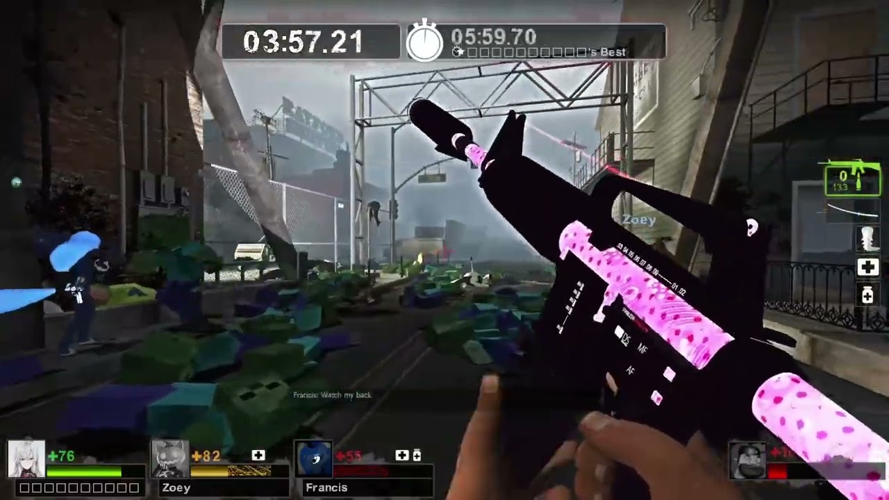 Left 4 Dead 2 - Surviving to 5 minutes