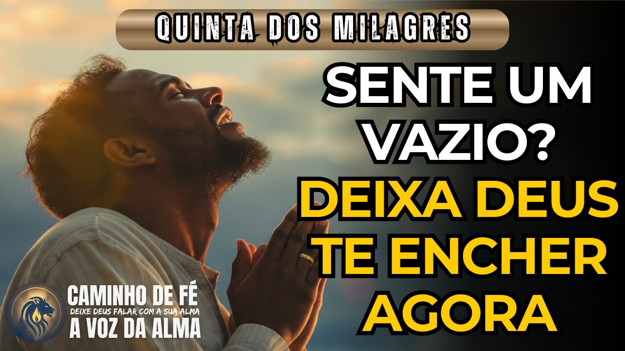 SENTE UM VAZIO NO PEITO? A Oração que Vai Preencher Sua Alma (Salmo 63)