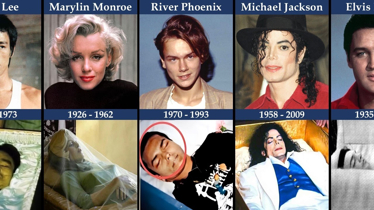 😱 Shocking Open Casket Photos of Celebrities
