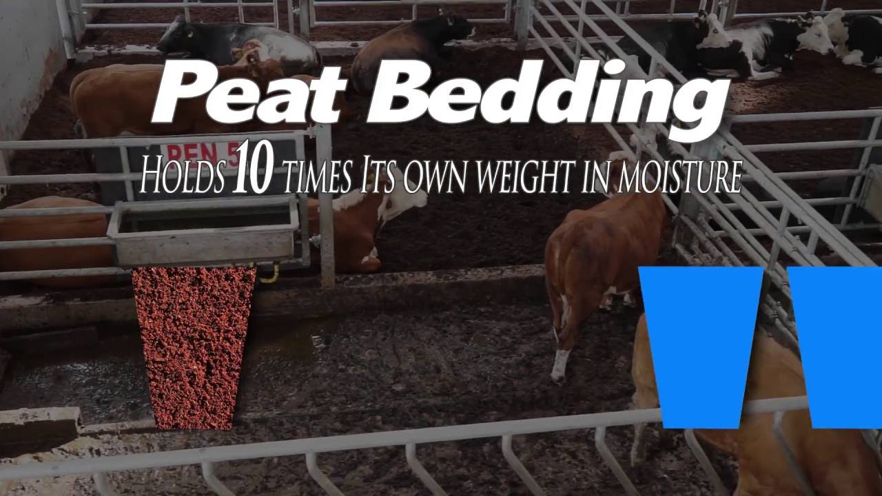 Peat Bedding for Dry Stock