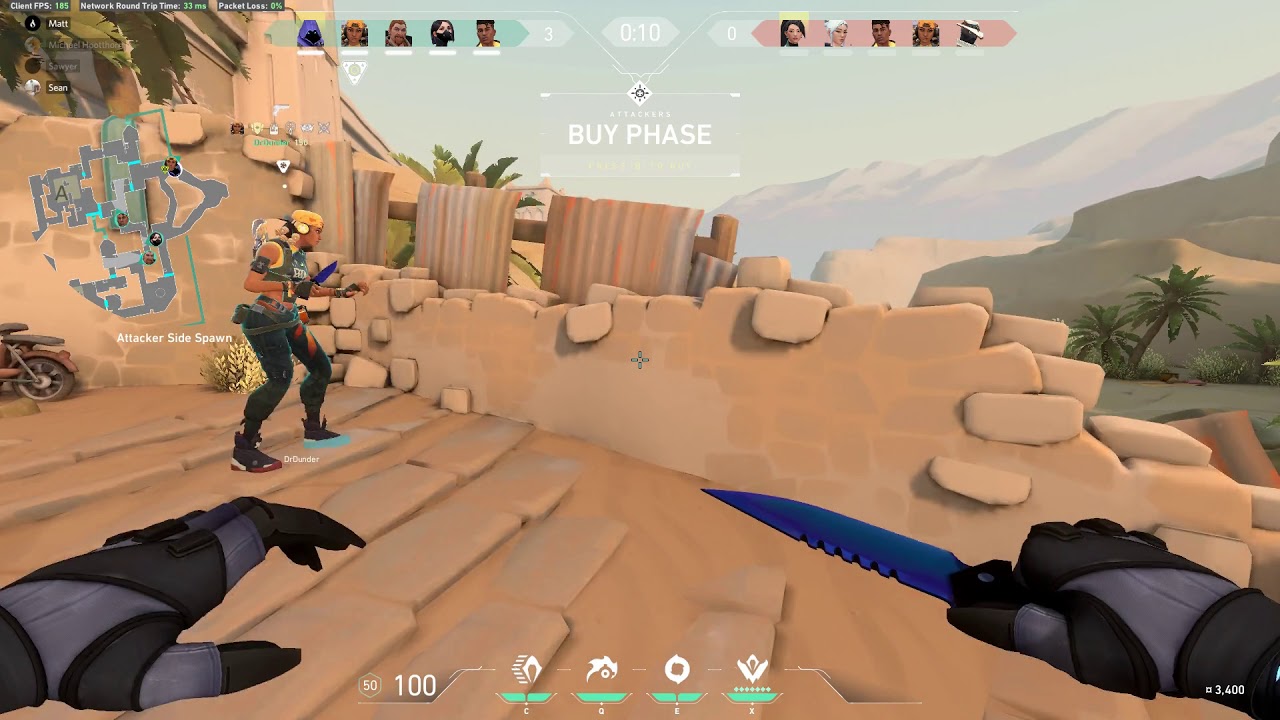 Dropping Weapons in Valorant