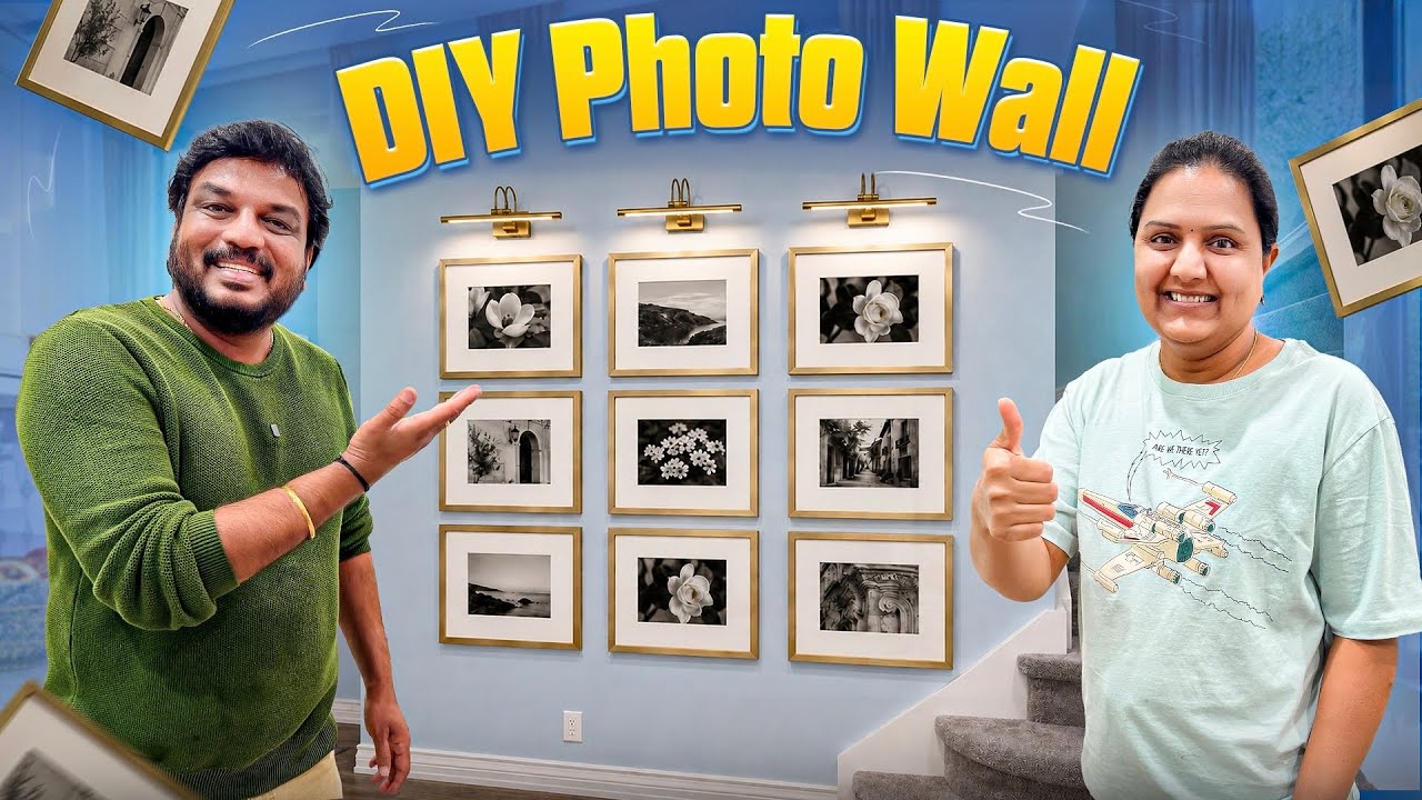 DIY Photo Wall 😍 | VAAS Family